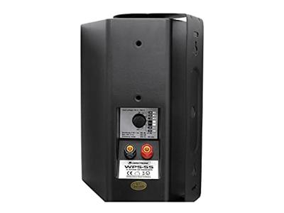 Omnitronic WPS-5S PA-wandluidspreker 30 W Zwart 1 stuk(s)
