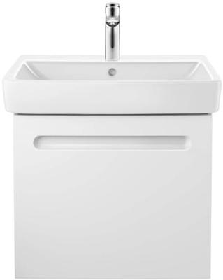 Wastafelkast Duravit No.1 Met 1 lade 54x42.6x47.8 cm Met Geïntegreerde Greep Mat Wit Duravit