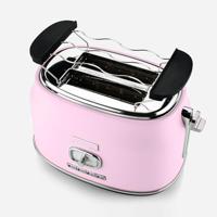 Retro Serie - 2 Slice Toaster -815W - Pink - thumbnail
