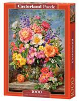 Castorland legpuzzel june flowers in radiance, 1000st. - thumbnail