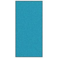 Deurmat Cyaan en Zwart 120 x 250 cm Polyamide en PVC - thumbnail