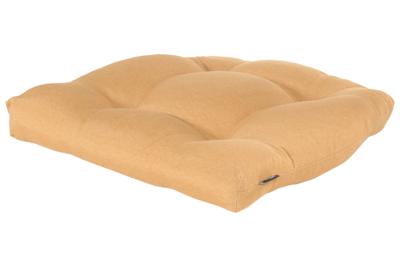 Hartman Tuinkussen 'Cuba' t.b.v. Tuinstoel afgeronde rug, kleur Mosterd