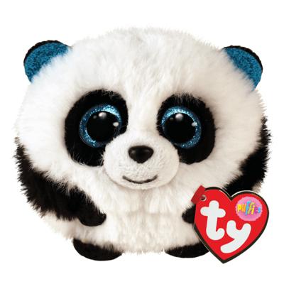 TY puffies knuffelbal panda bamboo 10 cm