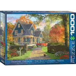 The Blue Country House - Dominic Davison (1000 Stukjes) - Puzzel;Puzzel (0628136609784)