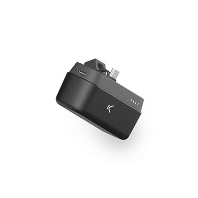 Powerbank KSIX Zwart 4800 mAh
