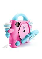 Lettore Cd (Cd59Girlsstick) Portatile Con 2 Microfoni My Mia (Rosa E Celeste) - thumbnail
