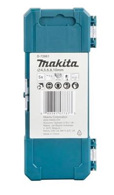 Makita Accessoires D-72861 | Houtborenset | 5-delig - D-72861