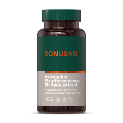 Bonusan Astragalus-Eleutherococcus-Shiitake Capsules