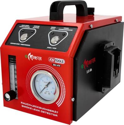 Nevelmachine voor lekdetectie, met 2 Ah accu, 36-delig KS Tools 550.1470