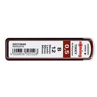Rotring potloodstiften, 0,5 mm, HB, etui van 12 stuks - thumbnail