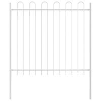 Tuinhek Wit 1,7 x 1,5 m Poedercoating staal - thumbnail