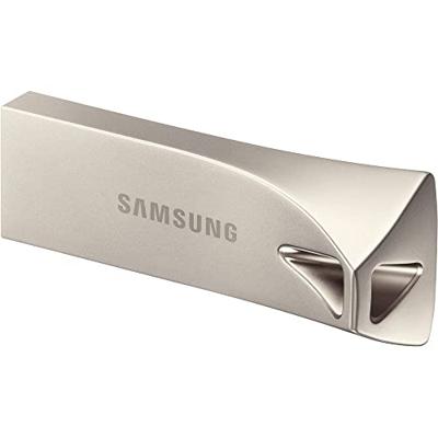 Samsung BAR Plus USB Stick 128GB USB-sticks Zilver - thumbnail