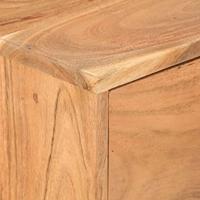 Dressoir 88x30x73 cm massief acaciahout - thumbnail