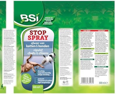 BSI Stop spray honden en katten 800 ml