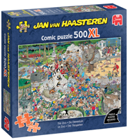 Jumbo Jan van Haasteren puzzel De dierentuin - 500 stukjes - thumbnail
