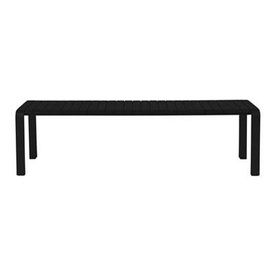 Zuiver Tuinbank 'Vondel' 175cm, kleur Zwart