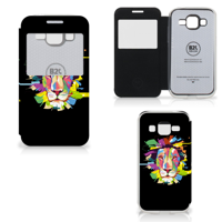 Samsung Galaxy Core Prime Leuk Hoesje Lion Color - thumbnail