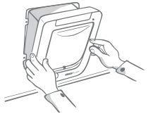 SureFlap Kattenluik Microchip Wit - thumbnail