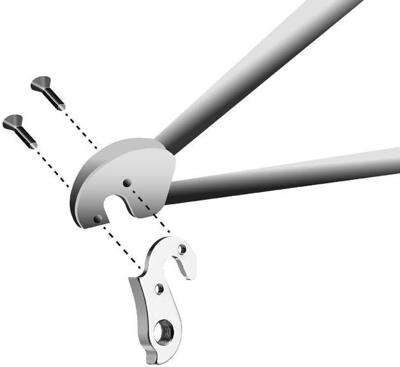 Union derailleurpad gh-245 bulls, focus, raleigh