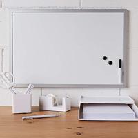 Herlitz 10524627 10524627 Magneettafel, Whiteboard (b x h) 400 mm x 600 mm Zilver - thumbnail