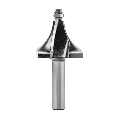 ENT Kwartrondfrees HM R28.6 met lager, Kolf 12mm - 7909910 - 7909910