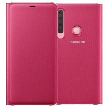 Galaxy A9 (2018) Wallet Cover roze EF-WA920PPEGWW