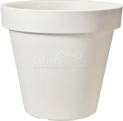 Bloempot Kunststof Ø30cm Wit