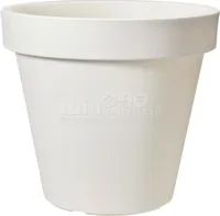 Bloempot Kunststof Ø30cm Wit - thumbnail