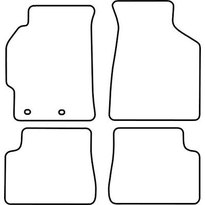 Automatten passend voor Kia Shuma 1998-2004 TMKI508