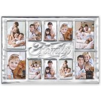 Haes Deco Verzilverde Multi / Collage Fotolijst FAMILY; voor 6 foto's 7x10 en 4 foto's 10x15 cm - B12681HS - thumbnail