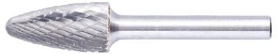 PFERD TOOLS 21217553 Freesstift Ronde boog Lengte 37 mm Afmeting, Ø 3 mm Werklengte 7 mm Schachtdiameter 3 mm