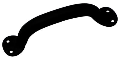 Intersteel Greep geperst 130mm - mat zwart