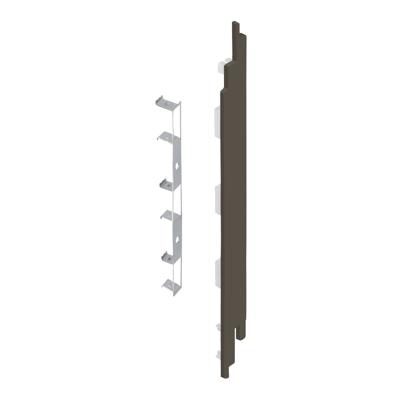 Keralit Eindkap rechts Kwartsgrijs (2885) (Sponningdeel 190)