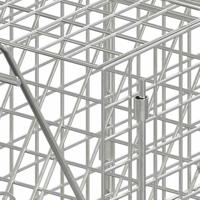 Dierenval 64,5x25x26,5 cm gegalvaniseerd ijzer - thumbnail