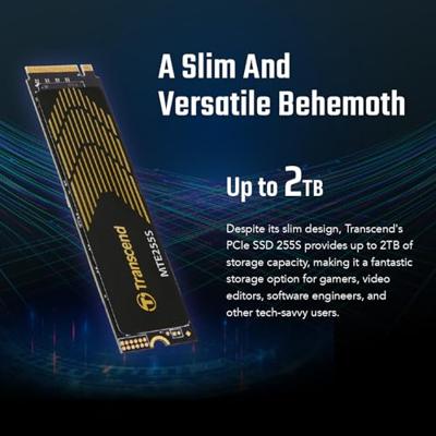 Transcend 2 TB PCIe M.2 SSD harde schijf TS2TMTE255S
