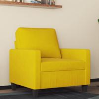 Fauteuil 60 cm fluweel geel - thumbnail