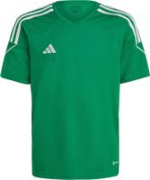 Voetbal short met korte mouwen voor kinderen Adidas Tiro 23 Groen Maat 13-14 Jaar - thumbnail
