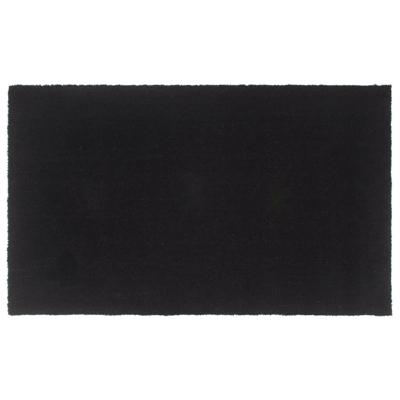 VidaXL Deurmat 90x150 cm getufte kokosvezel zwart VidaXL Deurmat 90x150 cm getufte kokosvezel zwart