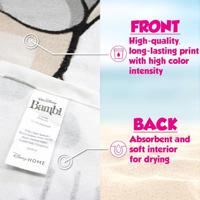 Disney Bambi & Stampertje strandlaken 70 x 140 cm katoen - thumbnail