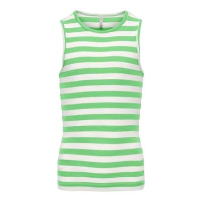 Kids ONLY zomer top meisjes - rib gestreept - groen - Kogkenya