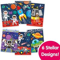 Jumbo water magic - space kleurboek - thumbnail