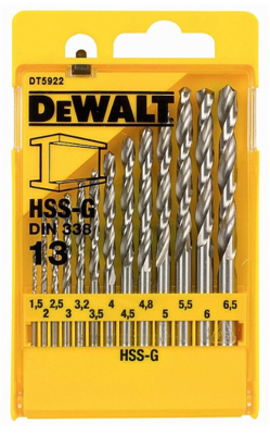 DeWALT DT5922 Metaalborenset in Tough Case 13-delig - thumbnail