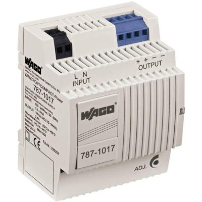 WAGO 787-1017 DIN-rail netvoeding 18 V/DC 2.4 A 43.2 W Aantal uitgangen:1 x Inhoud 1 stuk(s) WAGO 787-1017 DIN-rail netvoeding 18 V/DC 2.4 A 43.2 W Aantal uitgangen:1 x Inhoud 1 stuk(s)