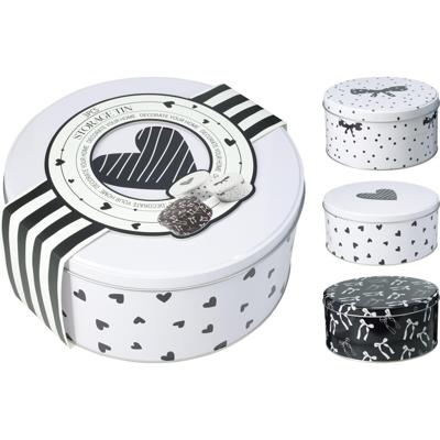 Voorraadblik set van 3 stuks