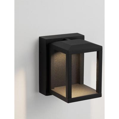 Lyora Zwarte wandlampPrive 13cm - 9030751