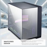 Lian Li O11VC computerbehuizing Tower Chroom - thumbnail