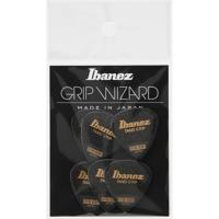 Ibanez PPA16XSGBK Grip Wizard Sand Grip plectrumset 6-pack extra heavy zwart - thumbnail