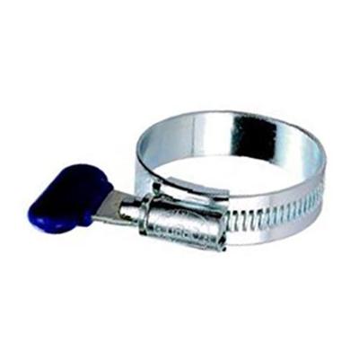 RVS-Slangklem met vleugelmoer 38 - 54 mm