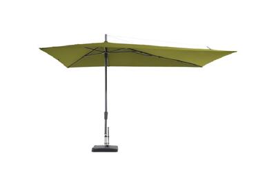 Grote Zweefparasol Asymetrique Windbestendig 360x220 cm Groen van Madison
