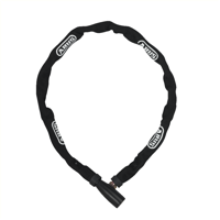Abus kettingslot 1500/110 web zwart - 110cm - fiets - zwart - thumbnail